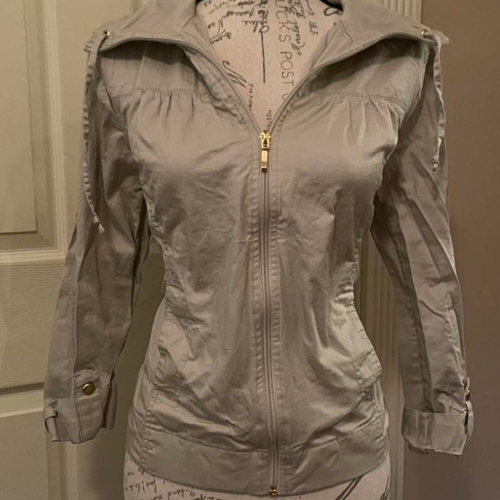 Studio Women's Silver and Grey Jacket